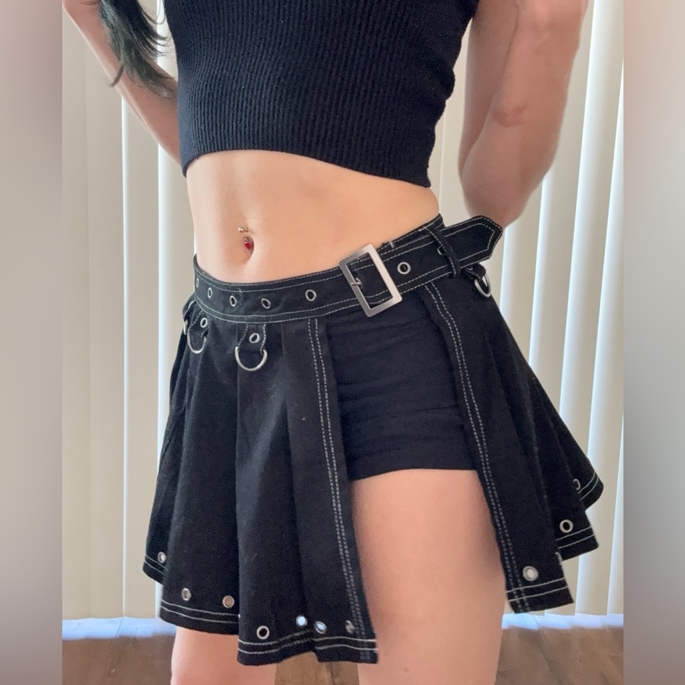 Black Club Exx Mini Skirt
